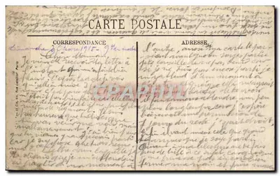 Châtellerault (Vienne) — Ogólny widok (południe) — LL — Rewers