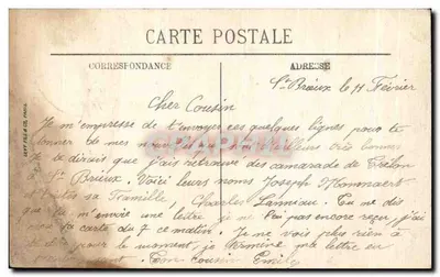 Saint-Brieuc — Sous-la-Tour — Molo — LL — Rewers