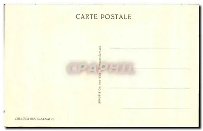 Mulhouse — A Torre Nesle — Coleção L'Alsace — Verso