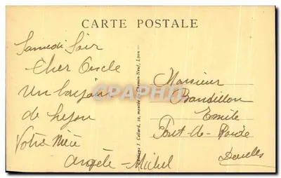 Lyon — Plac Republiki — J. Callard, Lyon — Rewers