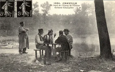 Chaville — Cabaré campestre à beira do Lago da Ursine — Editor CPHAPHIL