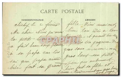 Paris — Avenidas Hoche e Friedland — Éditeur E. L. D. n° 4101 — Verso