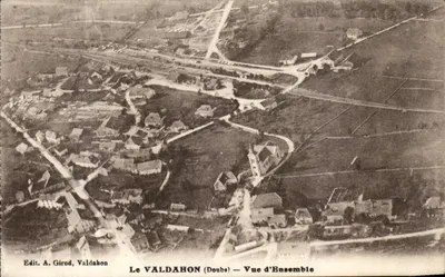O VALDAHON (Doubs) — Vista Geral — Edit. A. Girod, Valdahon