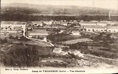 Camp de VALDAHON (Doubs) — Vista Geral — Edit. A. Girod, Valdahon