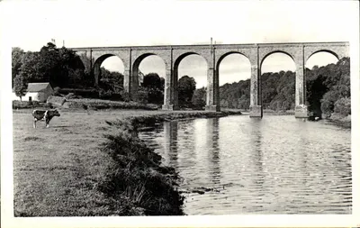 Quimperlé — O Viaduto — editor: Arts Photomécaniques, Paris
