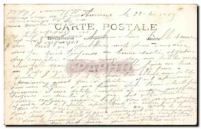 Retrato de um homem — editor desconhecido, número de série não visível — Verso