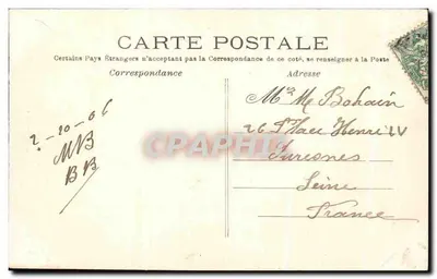St-GERMAIN-en-LAYE - Zamek - Pawiak Godzinny — Rewers