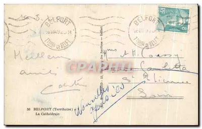 Belfort — A Catedral — n°56 — Verso