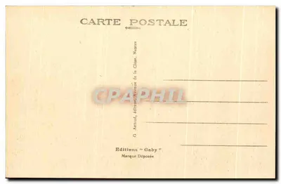 BREST — Vista del Puerto de Comercio y de la Bahía — Saby — Reverso