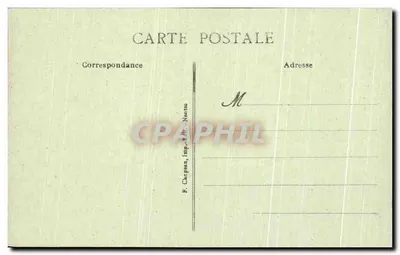 Séverac (Loire-Inf.) — Menhir de la Roche à la Vache — F. Chappeau, Imp. - Nantes — Achterkant