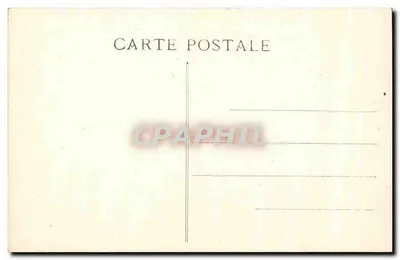 Corsept (Loire-Inf.) — Menhir del Champ-Cassis — Lado este — Colección F. Chapeau, Nantes — Reverso