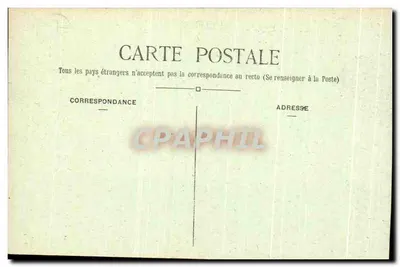 Zamek Malmaison — Strona Parku — A. Ossart, wyd., Rueil — Rewers