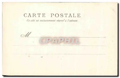 La Malmaison (S.-et-O.) — Antiga Residência do Imperador Napoleão I e da Imperatriz Joséphine — Sala dos Banhos — Verso