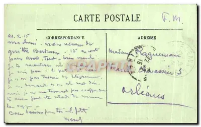 Bordeaux — Panorama widok z Wieży Świętego Michała — LL. — N° 63 — Rewers