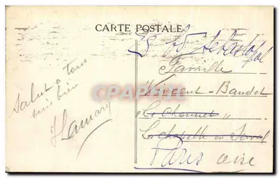 Bordeaux — Vista geral tirada da Torre — A.H. 65 — Verso