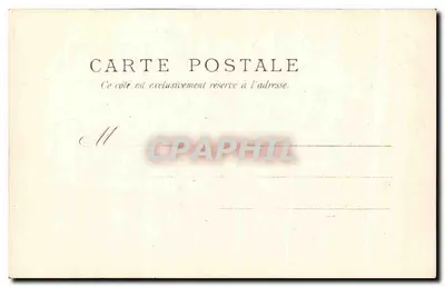La Malmaison (S.-et-O.) — Antiga residência do Imperador Napoleão I e da Imperatriz Joséphine — Quarto da Imperatriz Joséphine — A. Bounoirs, imp.-edit. Versailles — Verso