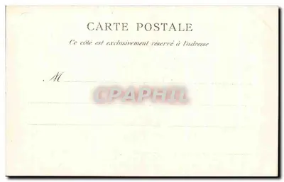 La Malmaison (S.-et-O.) — Starsza rezydencja cesarza Napoleona I i cesarzyny Joséphine — Sala do jedzenia — Rewers