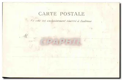 La Malmaison (S.-et-O.) — Antiga Residência do Imperador Napoleão I e da Imperatriz Joséphine — O Grande Vestíbulo das Guardas — A. Bournier, imp.-edit., Versailles — Verso
