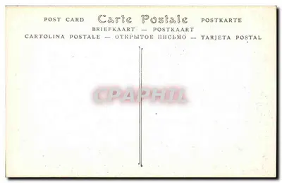 Castello di Malmaison — Tavolo Presentato a Napoleone I dal Re di Spagna Carlo IV — ND Fot. — Verso