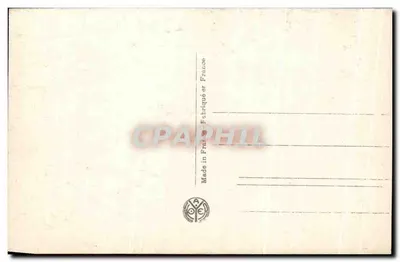 Zamek La Malmaison — Pokój Bonapartego, pierwszego konstyla w Pałacu Tuileries — Odtworzony w La Malmaison przez M. Bourguignon, Konservatora — Rewers