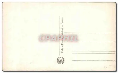 Rueil - Castelo de La Malmaison - A Biblioteca — editor A.J.N. Paris — Verso