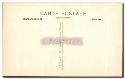 Calvário de Pontchâteau — Estação XI — Jesus é pregado na Cruz — Editor J. Nozaïs, Nantes — Verso