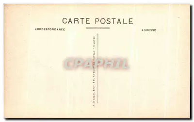 Calvaire de Pontchâteau (XIIIe Station) - Jesus desceu da Cruz — J. Nozair, Édit. 18, Avenue du Coteau - Nantes — Verso