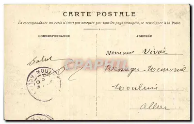 LYON. — Ponte della Feuillée e collina dei Chartreux — Editore Vichy, n° 397 — Verso