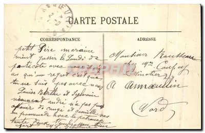 Dieppe — L'Avant-Port — LL. — Verso
