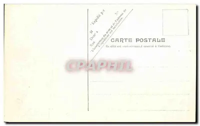 Pierrefonds — Zamek — Sala Przysięg — K.P. Paris N° 6 — Rewers