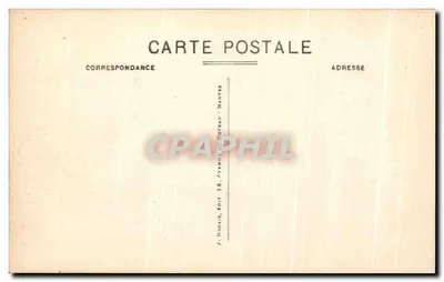 Calvário de Pontchâteau — XIª Estação: Jesus carrega sua Cruz — J. Nozaïr, editor Nantes — Verso