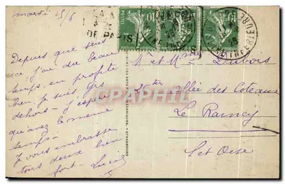 Dieppe — Ogólny widok portu — Wydawca nieznany, nr 102 — Rewers