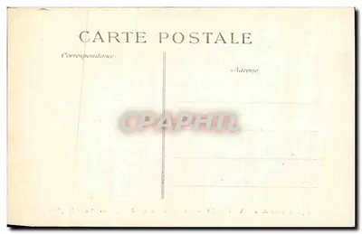 Zamek Malmaison — Samochód z wesela Napoleona I z Joséphiną — Wydawca B.P.E. nr 317 — Rewers