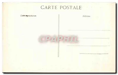 Castelo de La Malmaison — Fachada para o Parque - Os Obeliscos — Editor E.19 — Verso