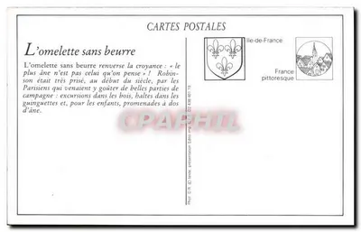 Robinson — A Omeleta sem Manteiga — P. Javelle, fot. Robinson — Verso