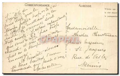 Compiègne — El Cruce del Armisticio inaugurado el 11 noviembre 1922 — Marcel Mages, arq. — LL — Reverso