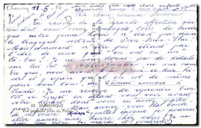 Ogólny widok portu w Dunkierku — JATOP, nr 22 — Rewers
