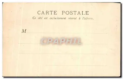 フォンタインブロー — カルヴァイールの十字架 — B.F., パリ — 裏面
