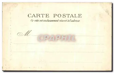 Fontainebleau — A Cruz do Grande Veneur — A. Brossard, editor, Paris — Verso