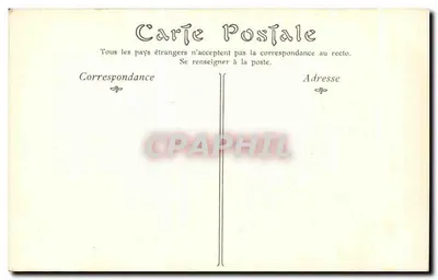 O Castelo de La Malmaison — vista do interior dos jardins — ND Phot, cerca de 1886 — Verso