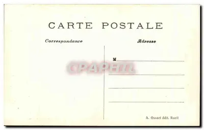Park Malmaison — Rueil — wydawca A. Ossart — Rewers