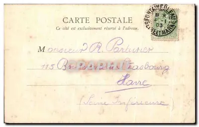 Os Adeus de Fontainebleau « 1814 » — B.F. Paris, número de série não visível — Verso