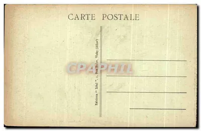 CPA Vichy Les Quais De l'Allier Et l'Embarcadere Du Golf — Verso