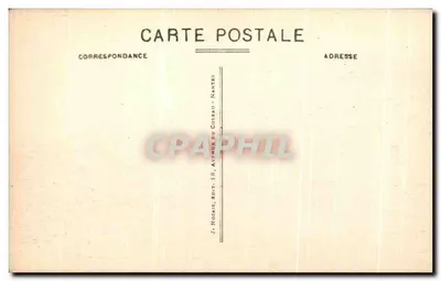 Calvaire de Pontchâteau — Stacja XIV: Jezus noszony do grobu — J. Nozaïs, wyd. 18, Avenue du Corbeau, Nantes — Rewers