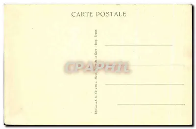 Stara pocztówka Metz La Lorraine Et Le St Quentin Bateau — Rewers