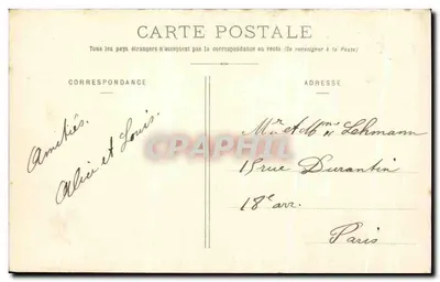 Versailles - Le Bassin de Neptune, un Dimanche de Grandes Eaux — Morel, éditeur, n° 104 — Verso