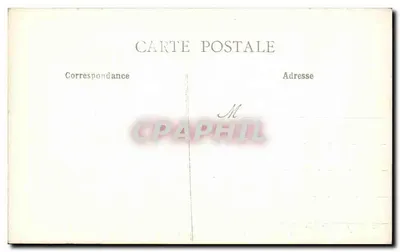 Kerfons - La Chapelle - Le Rétable (Ciekawy fragment drewnianego rzeźbionego obrazu) — J. Sorel, wydawca, Rennes — Rewers