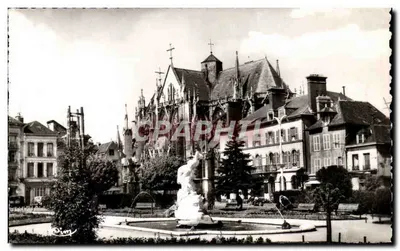 Troyes (Aube) — St-Urbain et Jardins de la Préfecture — Combiér Impr. (S.-et-L.)