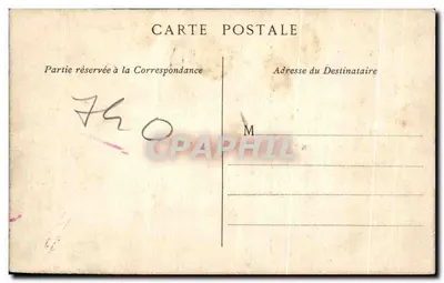 Lago de Annecy — Duingt e a ponta do Lago — Edição A. Gardet - Annecy — Verso