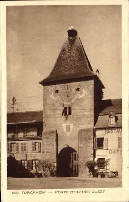 Turckheim — Porta de entrada ocidental — Brainn & Cie, Imp. Milhouse-Dornach